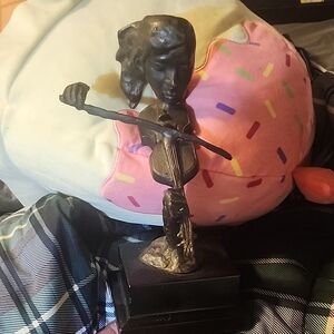 Da-Nang Bronze Musician Sculpture